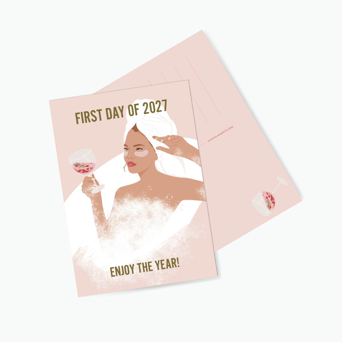 Postkaart First Day of 2027
