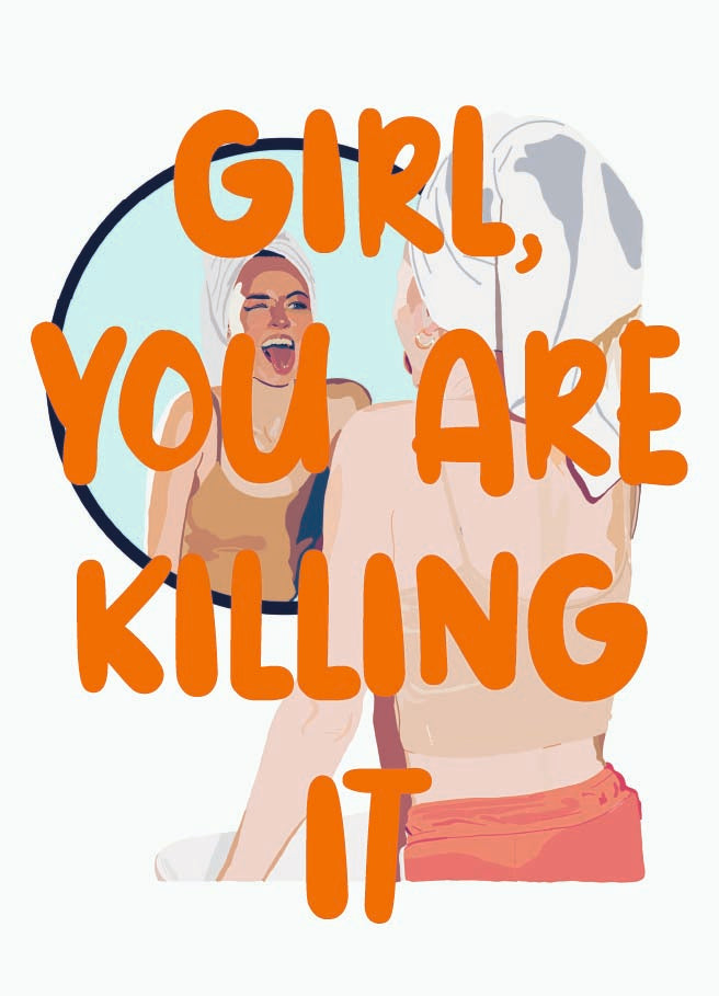 Kaartenset Girl Power Bold. Bright. You.