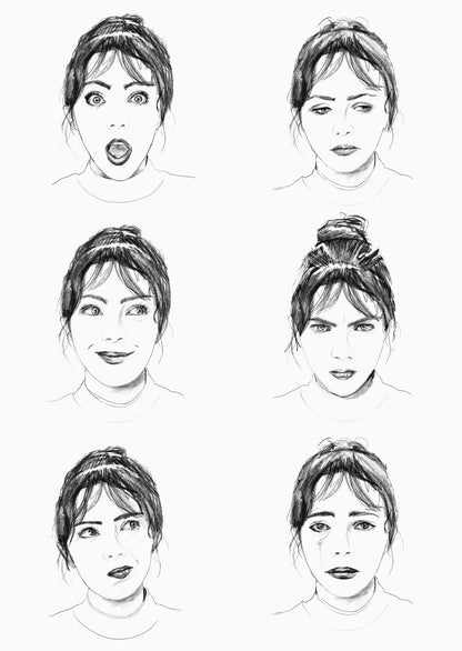 Postkaart Emotions