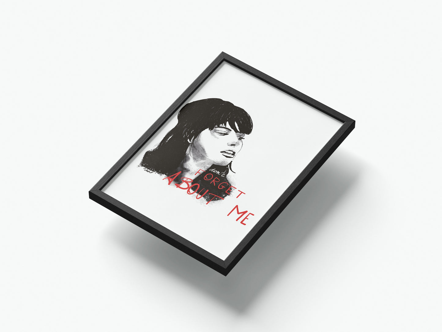 A5 Print (Don't) Forget about Me