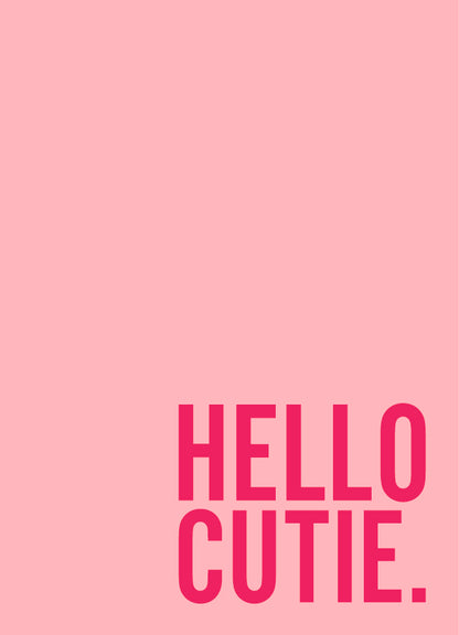 Postkaart Hello Cutie