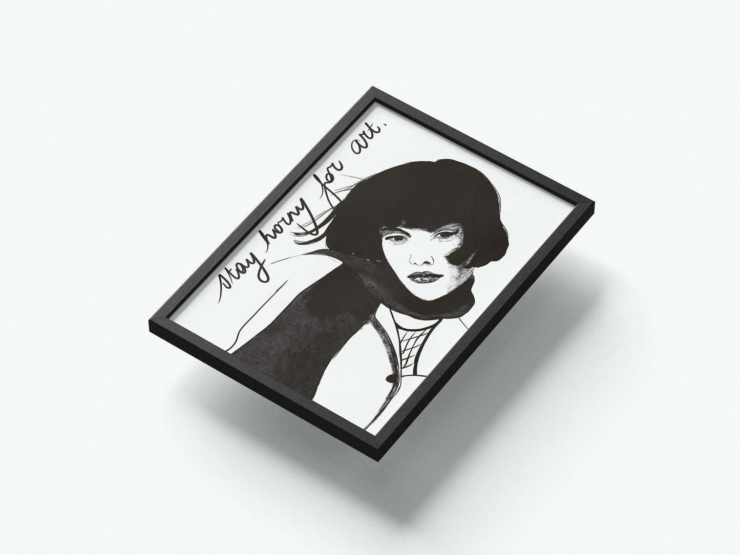A5 Print Stay Horny for Art