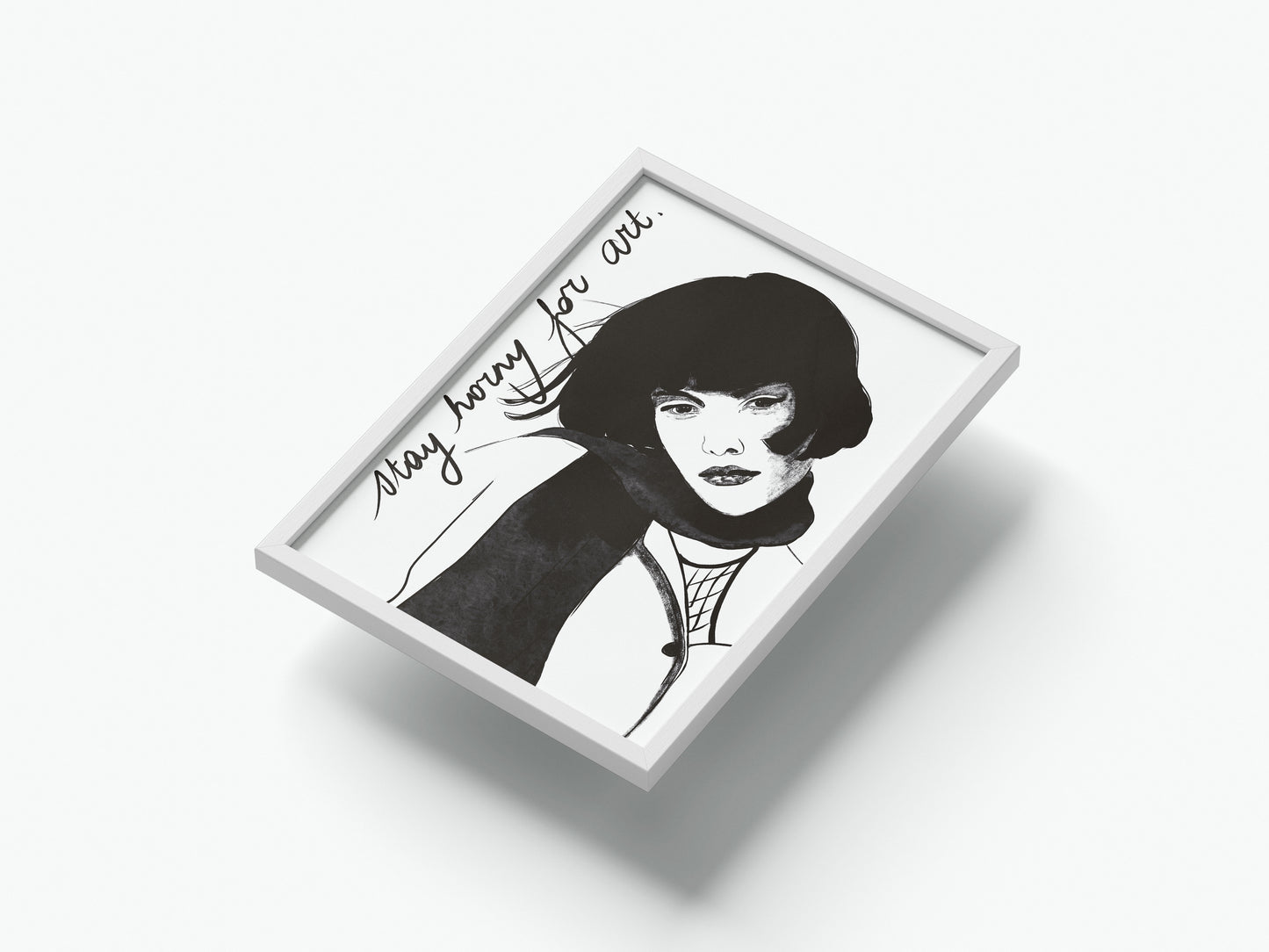 A5 Print Stay Horny for Art