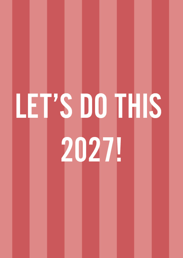 Postkaart Let's Do This 2027