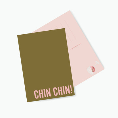 Postkaart chin chin