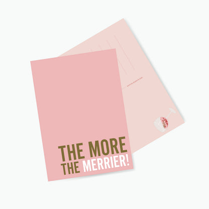 Postkaart The More The Merrier