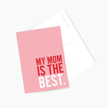 Postkaart My Mom is the Best