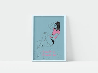 A4 Print Breath in