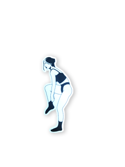 Sticker Put on Your Socks