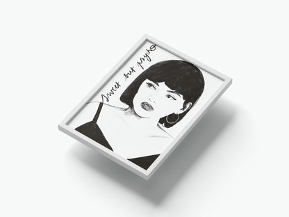 A5 Print Sweet but Psycho