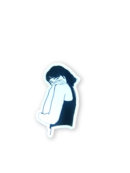 Sticker Shy Girl