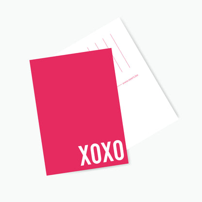 Postkaart XOXO